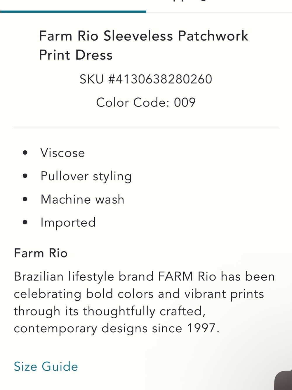 Farm Rio Pop Print A-Line Dress XL - Picture 5 of 16